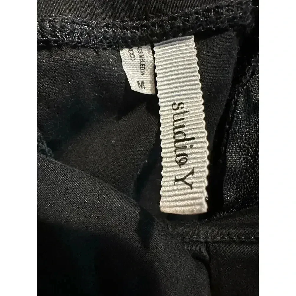 Studio Y Strapless Pleated Black Top‎ | Size M - Image 5