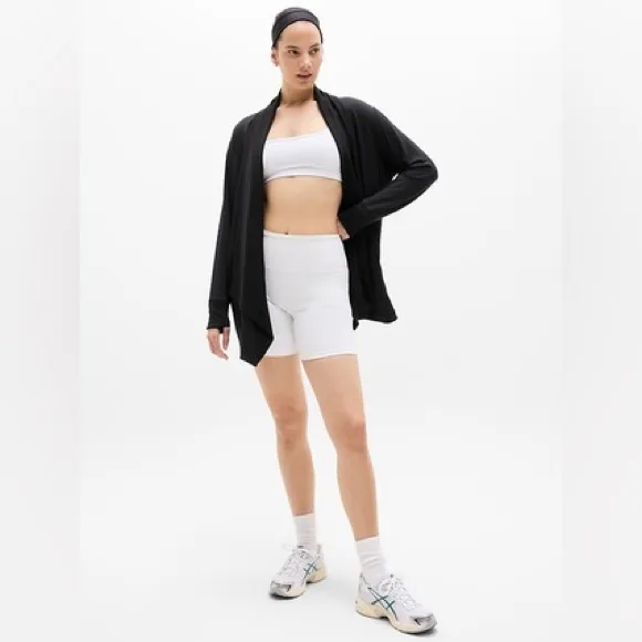 Athleta Pranayama Restore Wrap Size Small Black - Image 2