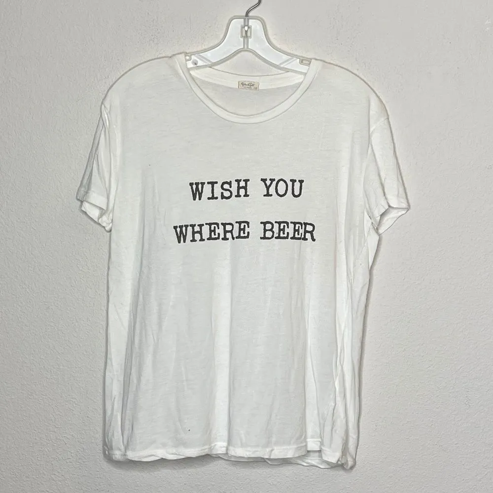 John Galt "Wish You Where Beer" T-Shirt - Image 8