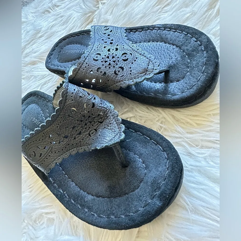 Easy Spirit leather flip-flops - Image 2