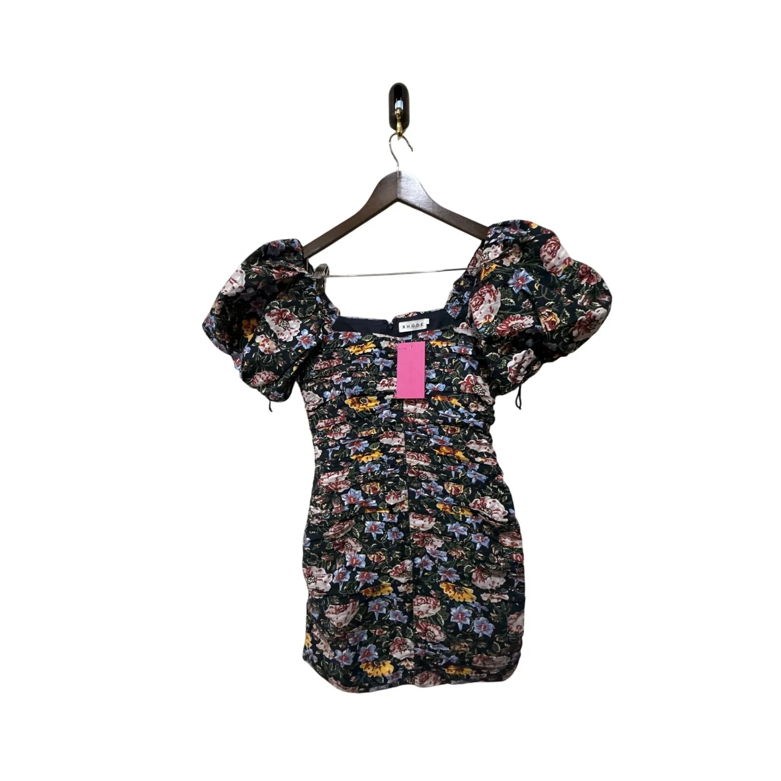 RHODE‎ Suzette Puff Sleeve Dress Size 0 New with Tags - Image 6