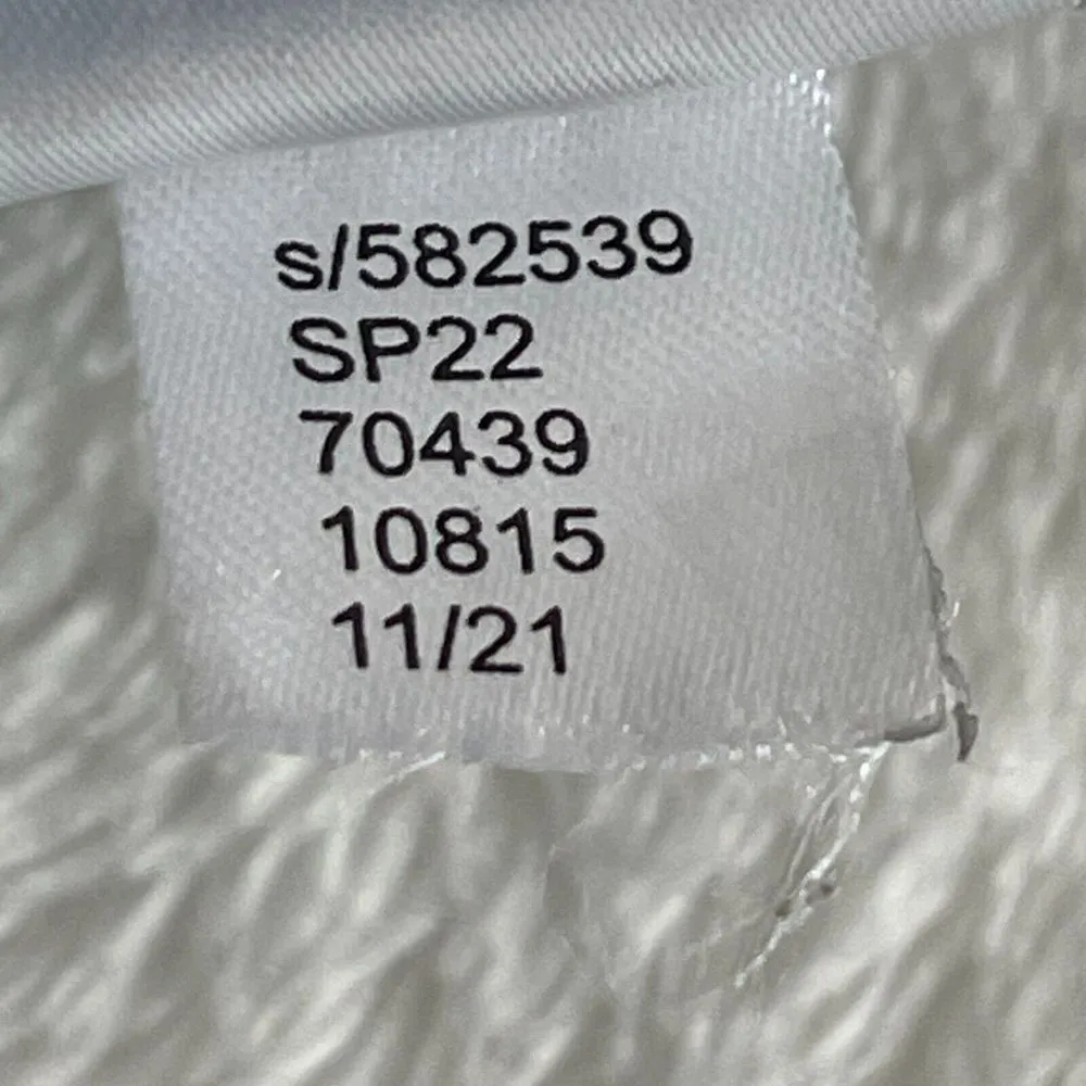 Loft Outlet High Rise Straight Leg Pants Womens 14 Blue Front Seam Stretch SHORT - Image 14