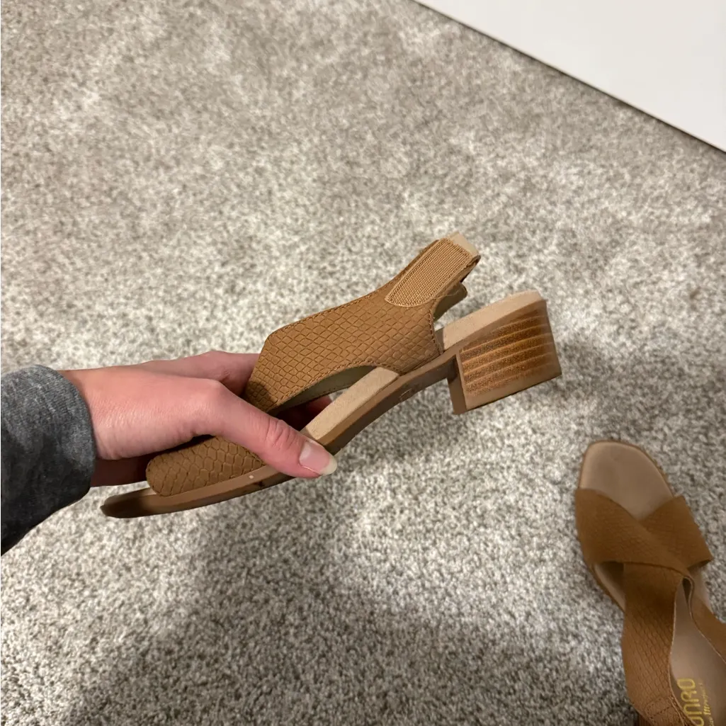 Munro Tan  Sandals - Image 4