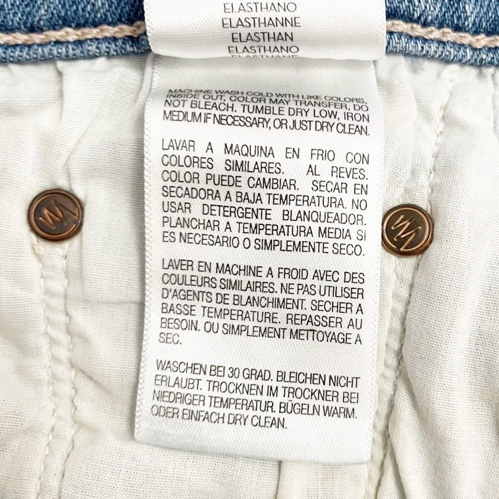 MOTHER Denim High Waisted Rider Ankle Jeans Size 27 | 4 Kiss And Make Up Again Blue - Image 15