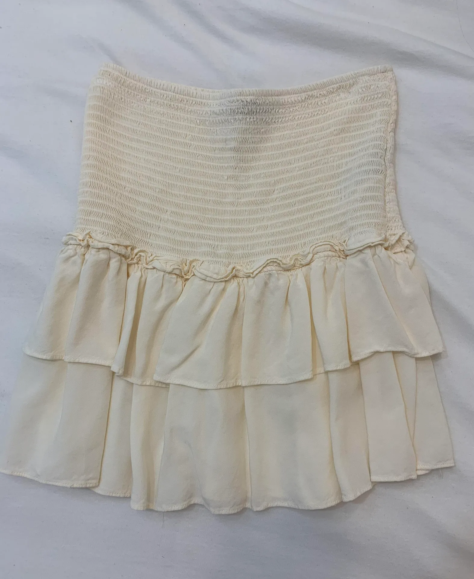 Forever 21 Shirred Waist Ruffle Skirt - Image 3