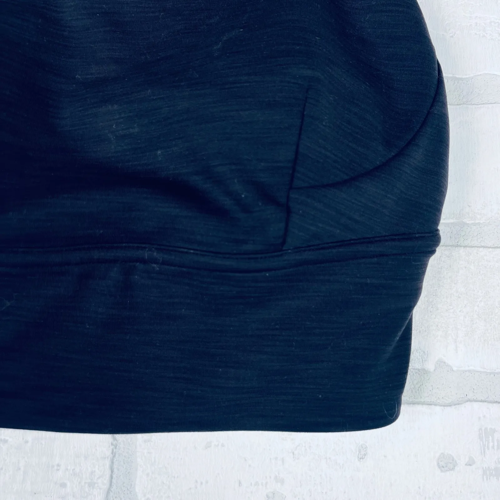 Lululemon Wunder Train‎ Long Line Bra Black Size 4 - Image 2