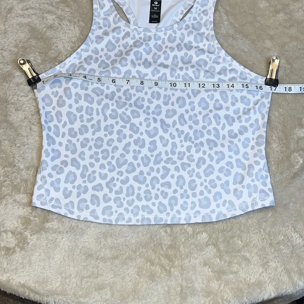 90 Degree By Reflex‎ Gray Leopard top Size M - Image 5