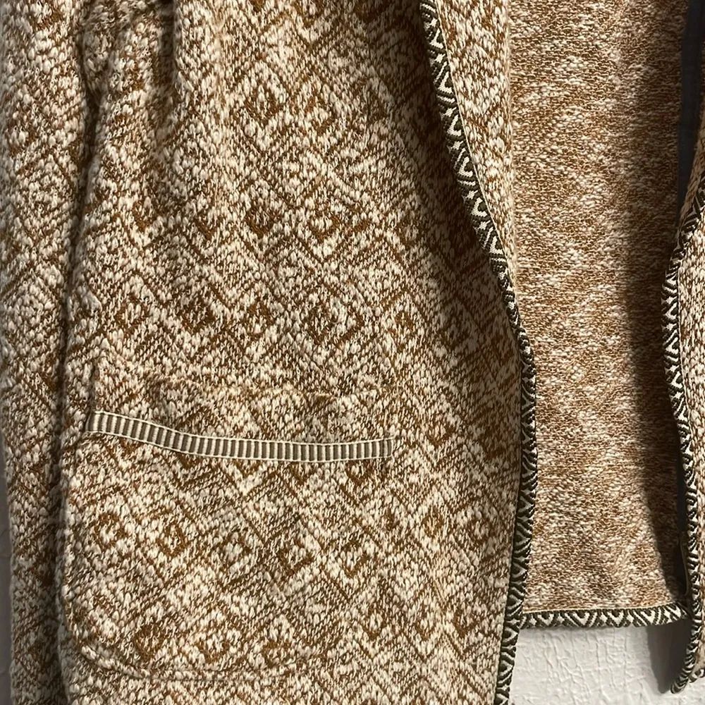 ANTHROPOLOGIE SATURDAY SUNDAY Paracas Knit Blazer Size M - Image 6