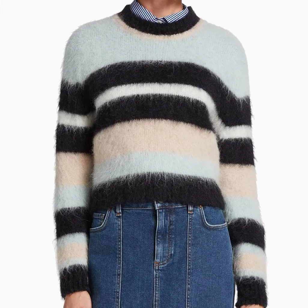 ba&sh Maria Stripe Alpaca-Blend Sweater - Image 6