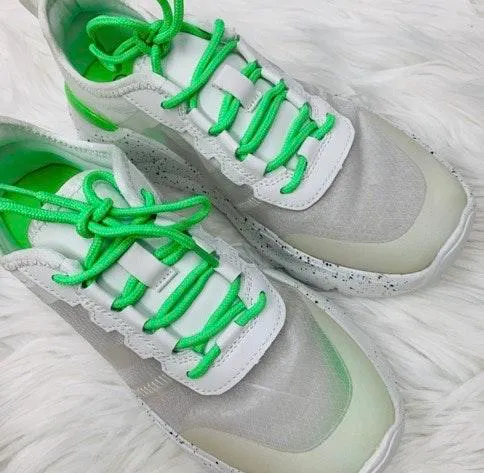 Green Transparent Sneaker Size 9 - Image 4