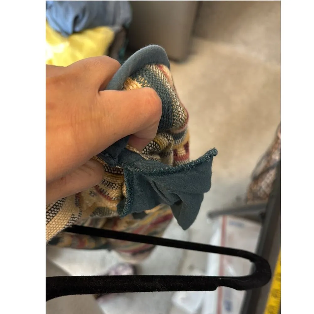 Vintage Bedford Fair Womens Blazer Jacket Size SP Tapestry Southwestern native - Image 8