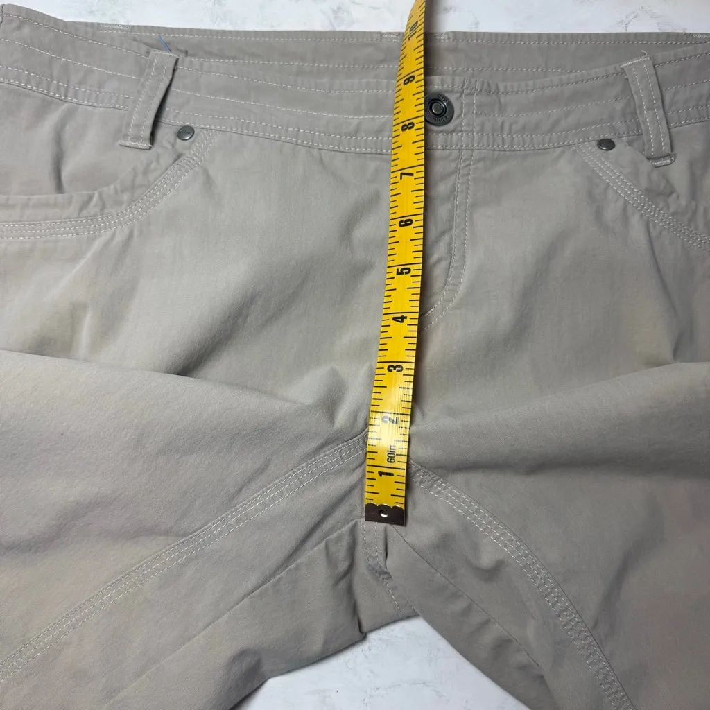 Women's KÜHL Splash 11” Cargo Shorts Size 14 Khaki Tan - Image 6