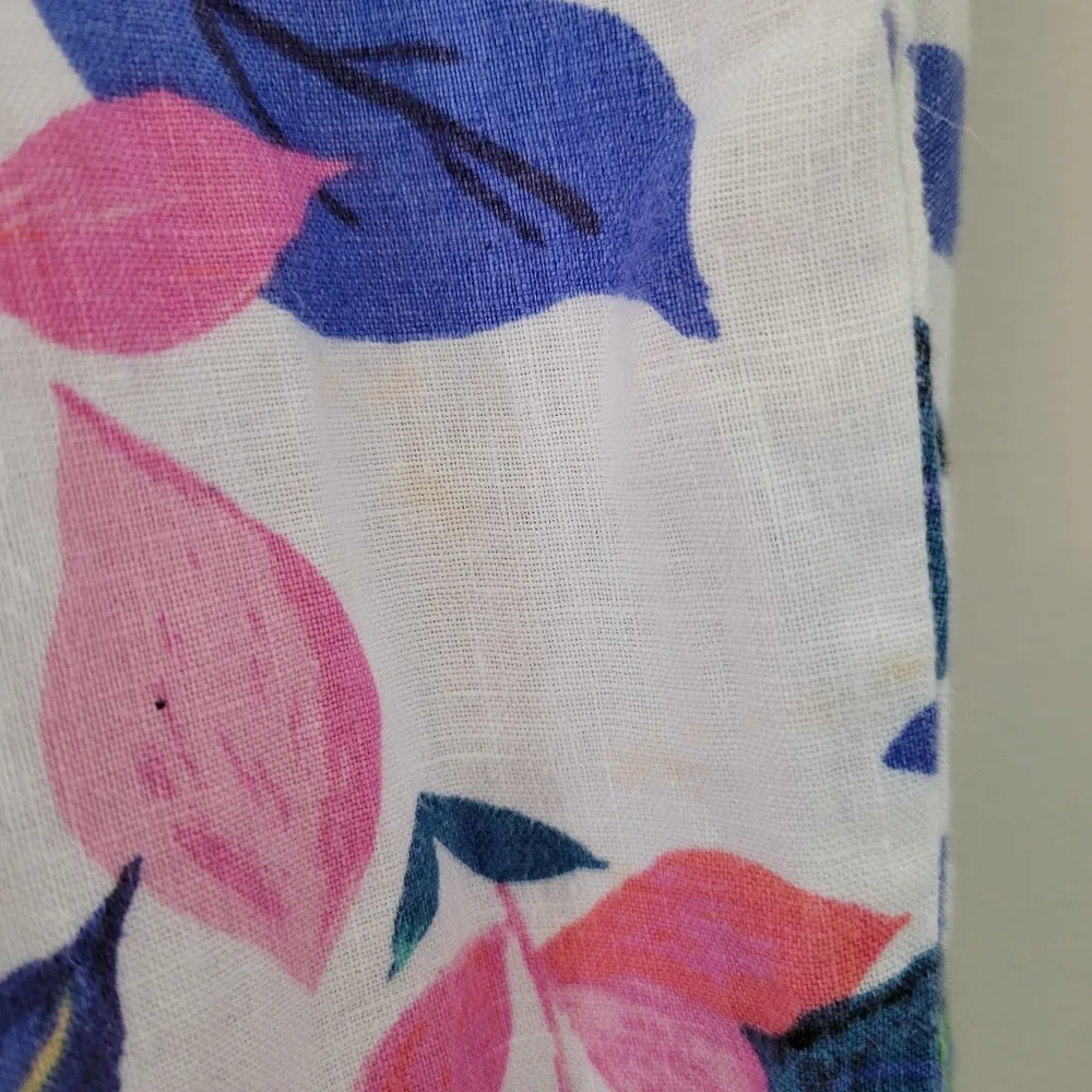 C&C California Floral Linen Pants - Image 3