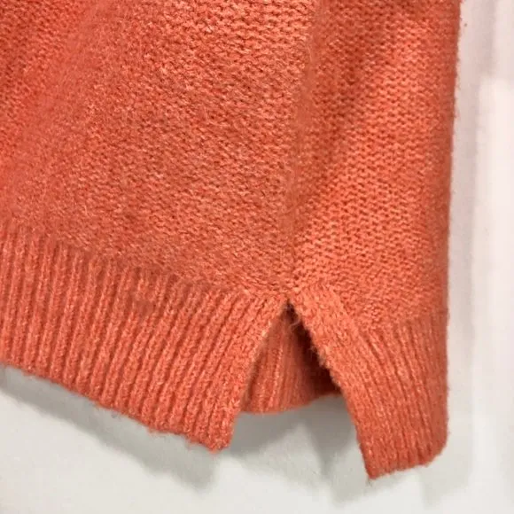 New  Argyle Stitch Sweater Textured Soft Knit Pullover Apricot - Image 6