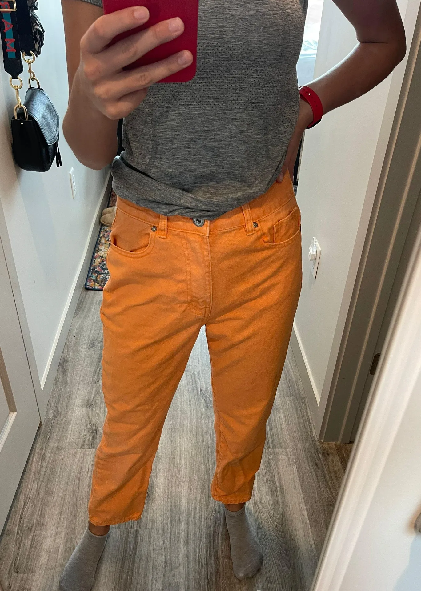 Boohoo Orange jeans - Image 2