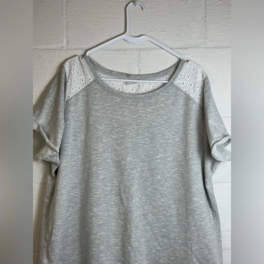 Silverwear Woman’s Plus Size Grey & White Casual Twee Cutesy High - Image 2
