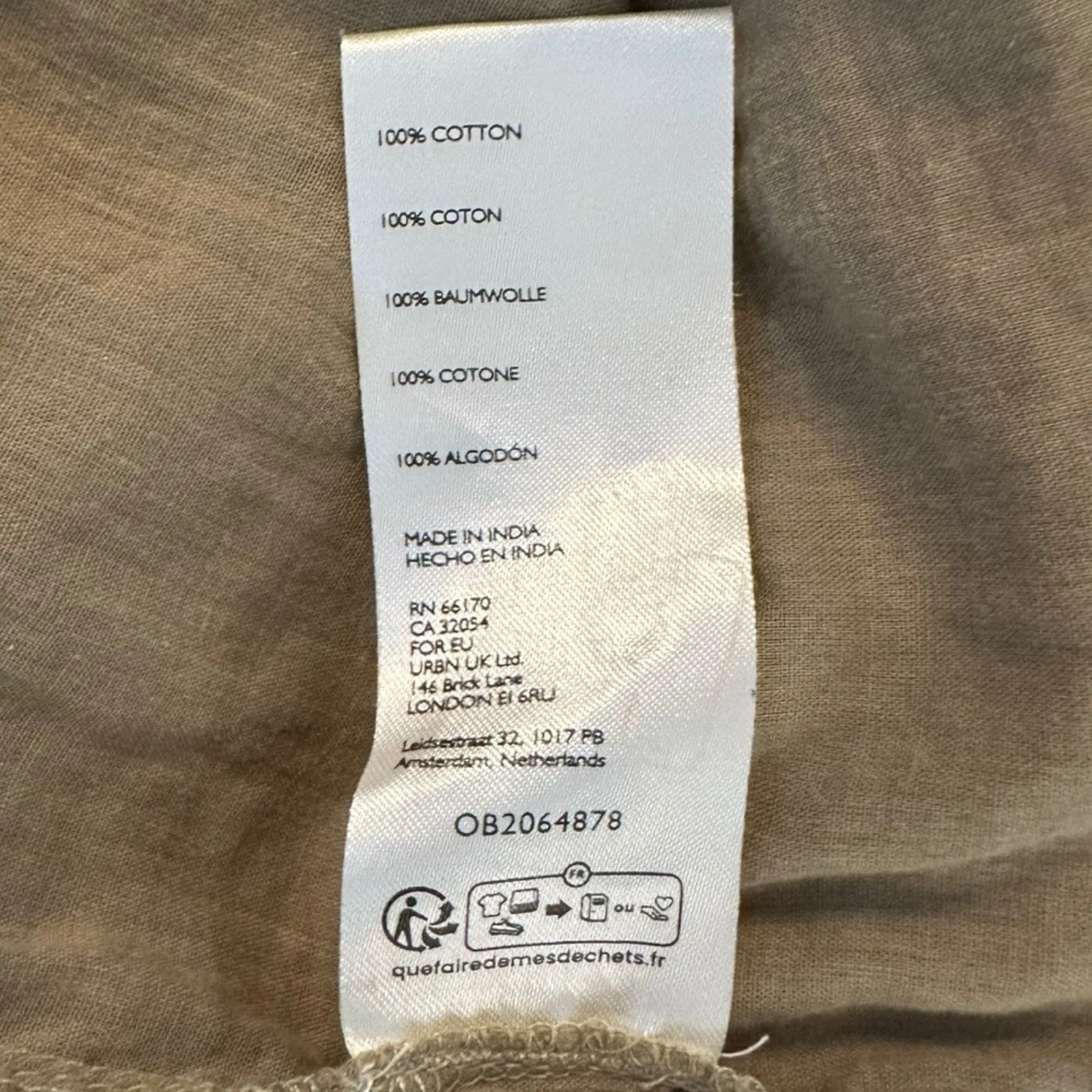 Free People Bohemian Witchy Gypsy Midi Maxi Gauze Dress Olive Large Renaissance - Image 11