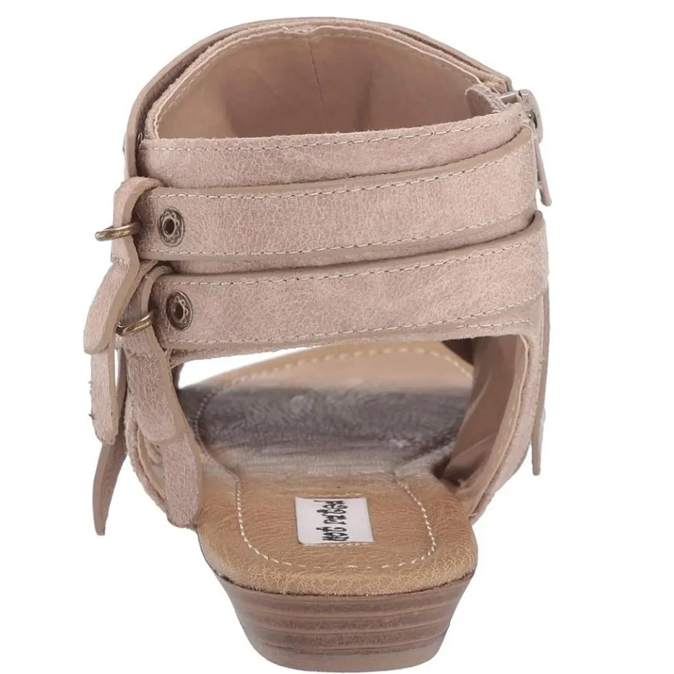 Not Rated NEW Ellie Faux Suede Gladiator Sandal 7.5 - Image 3