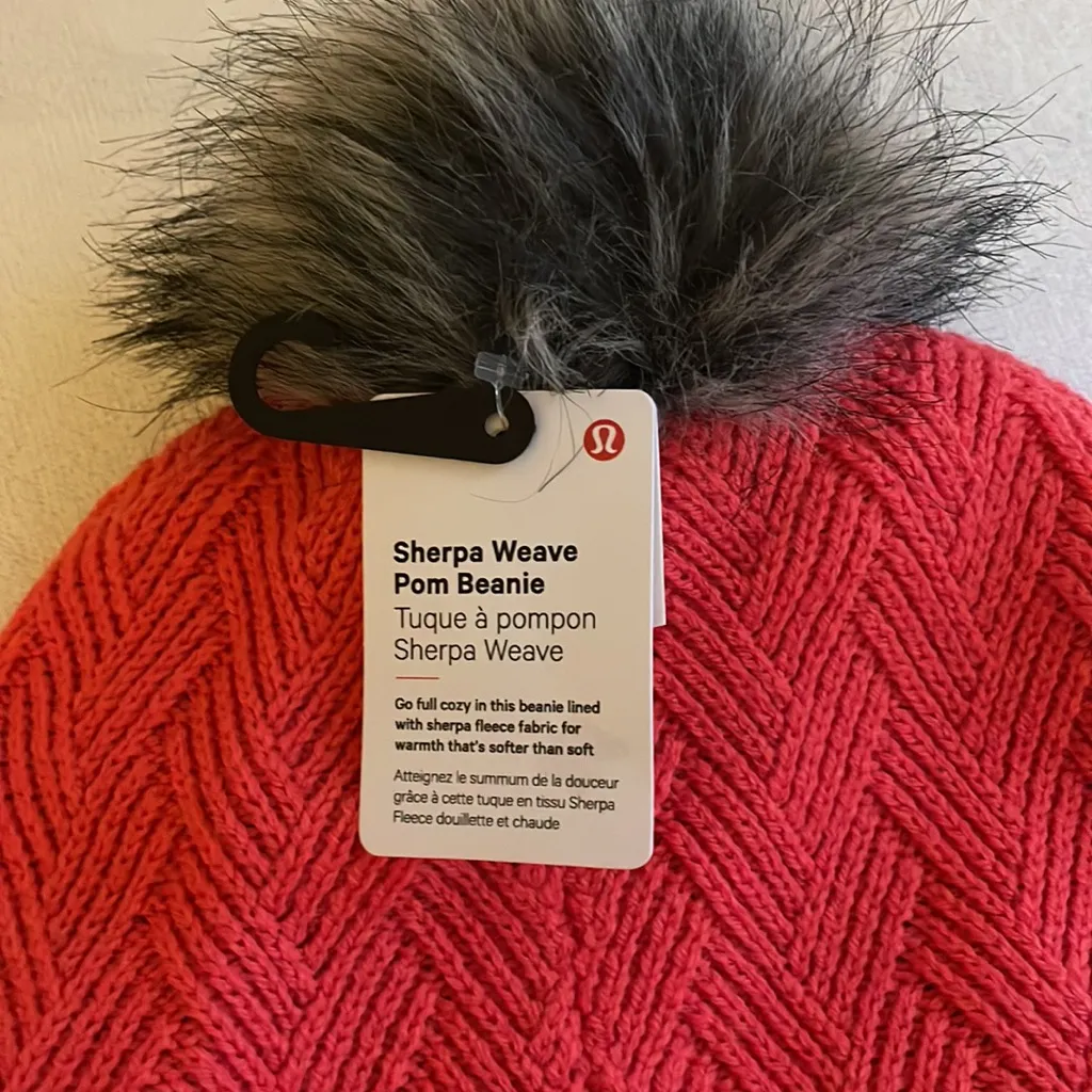 Lululemon Sherpa weave Pom beanie - Image 2