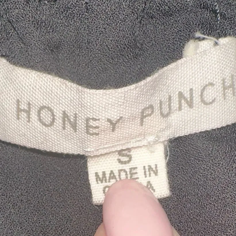 Honey Punch Womens Pull On Comfy Basic Loungewear Ruffle Shorts Floral Black S - Image 6