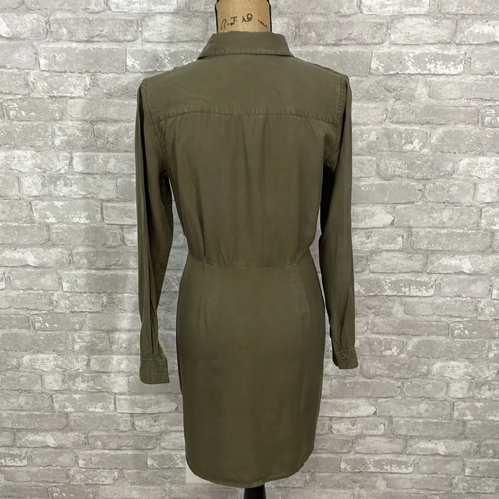ELAN Front Tie Shirt Dress - Image 4