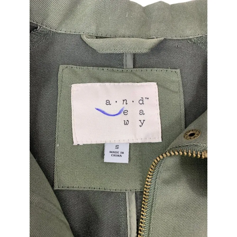 A New Day Women's Olive Medium Length Jacket - Image 3