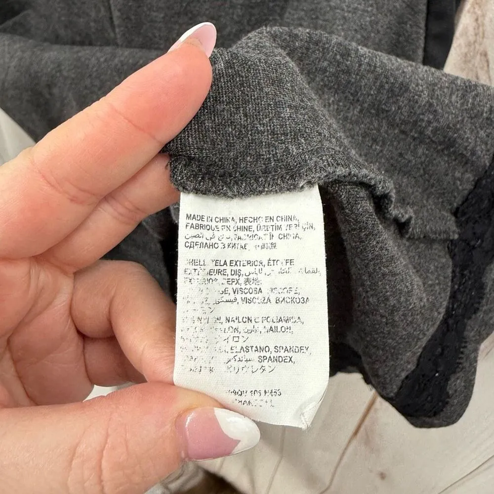 Bebe Women’s Medium Gray Bodycon Dress Y2K 2000s - Image 3