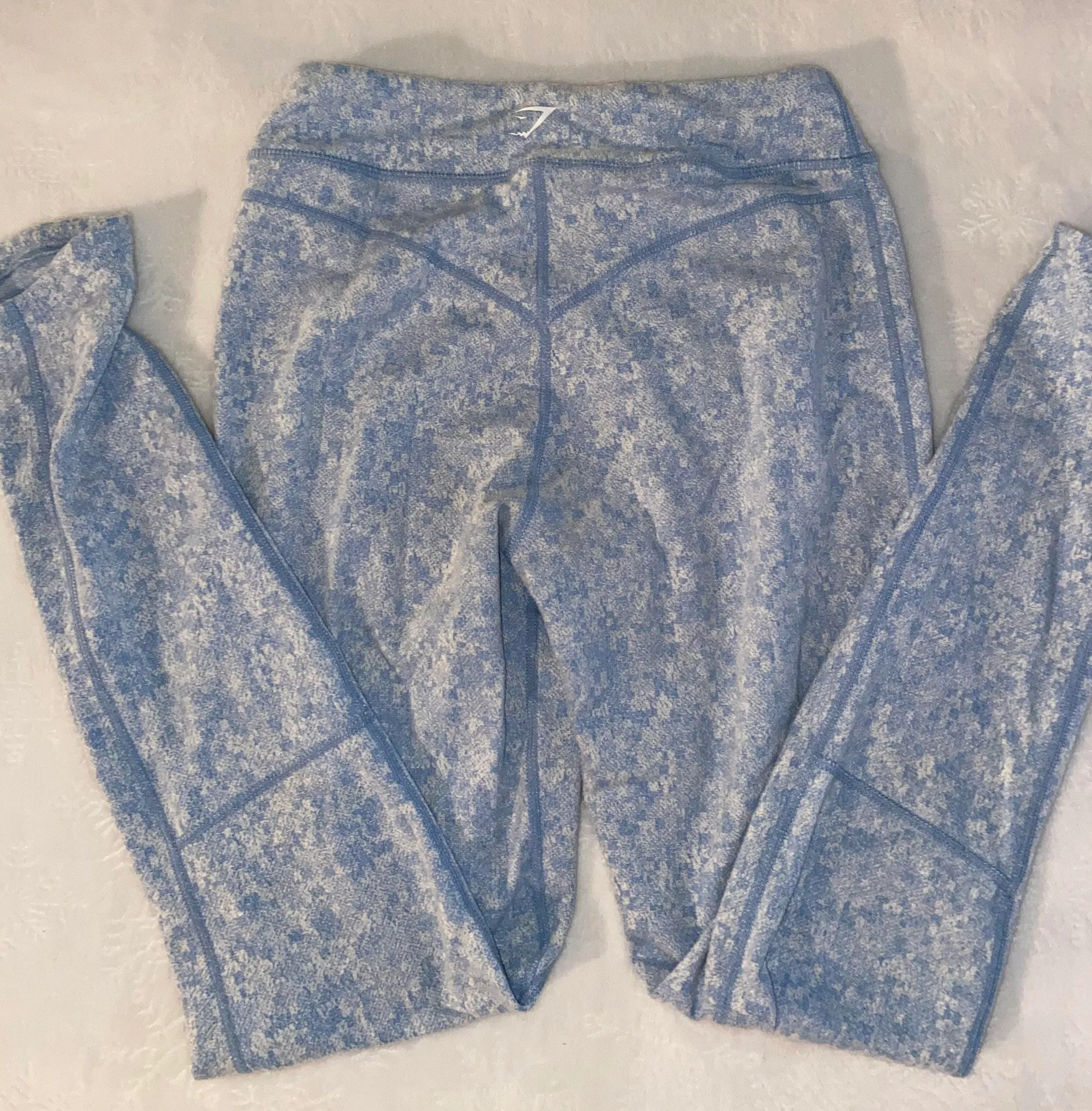 Gymshark Fleur Texture Leggings - Image 2