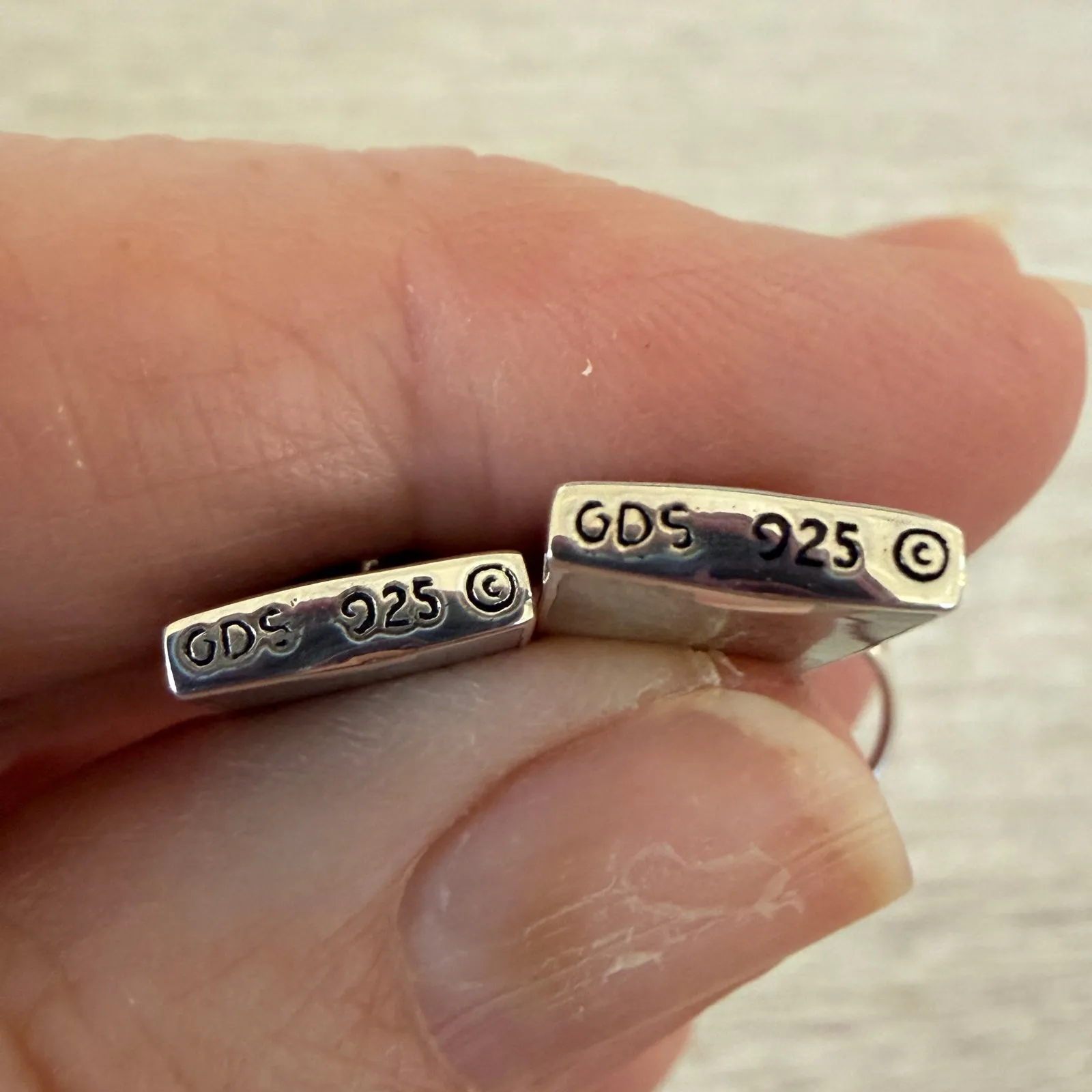 Sterling Silver Abalone Sea Turtle Earrings - Image 4