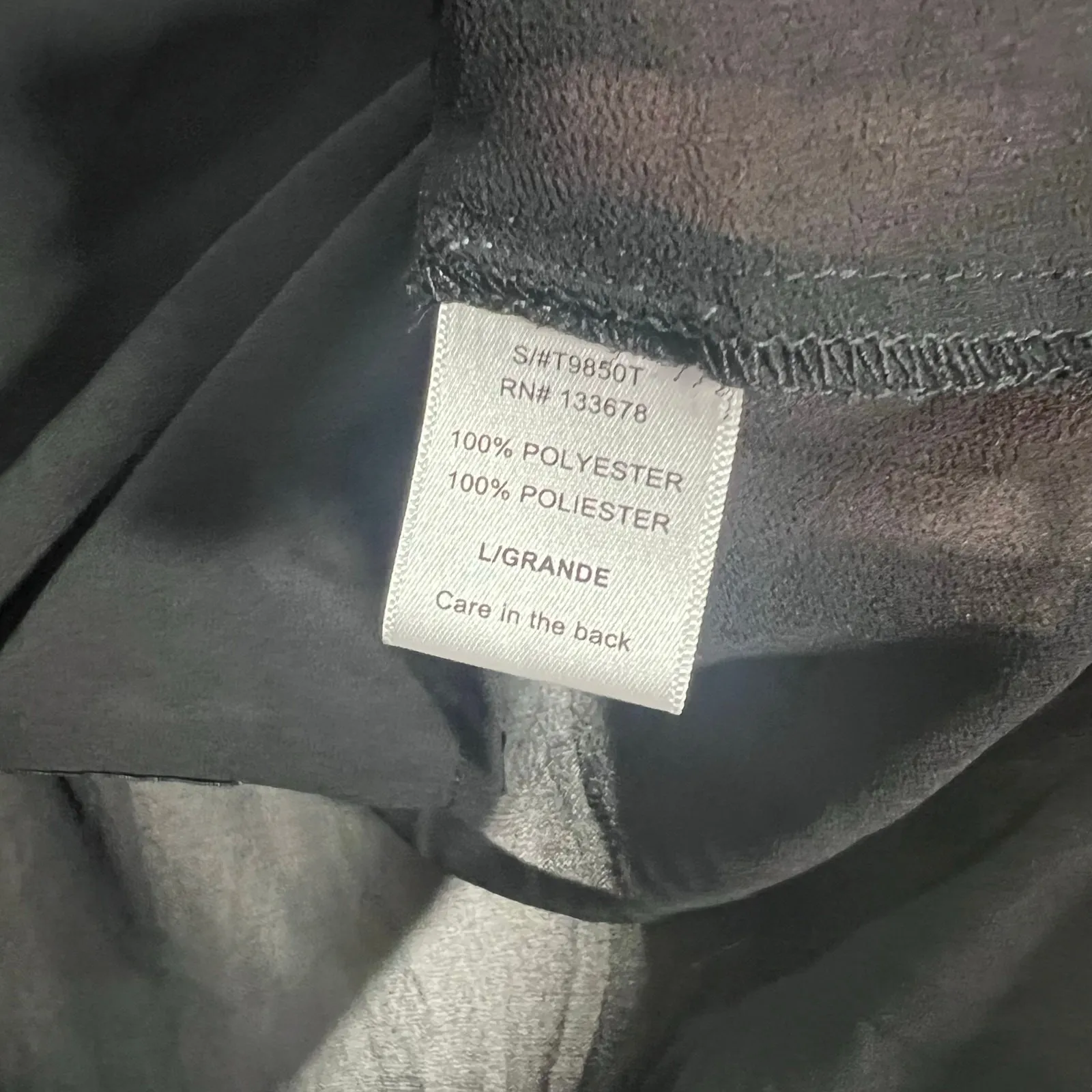 Love Tree Large Faux Leather Trim Button Up Sheer professional Career blouse - Image 7