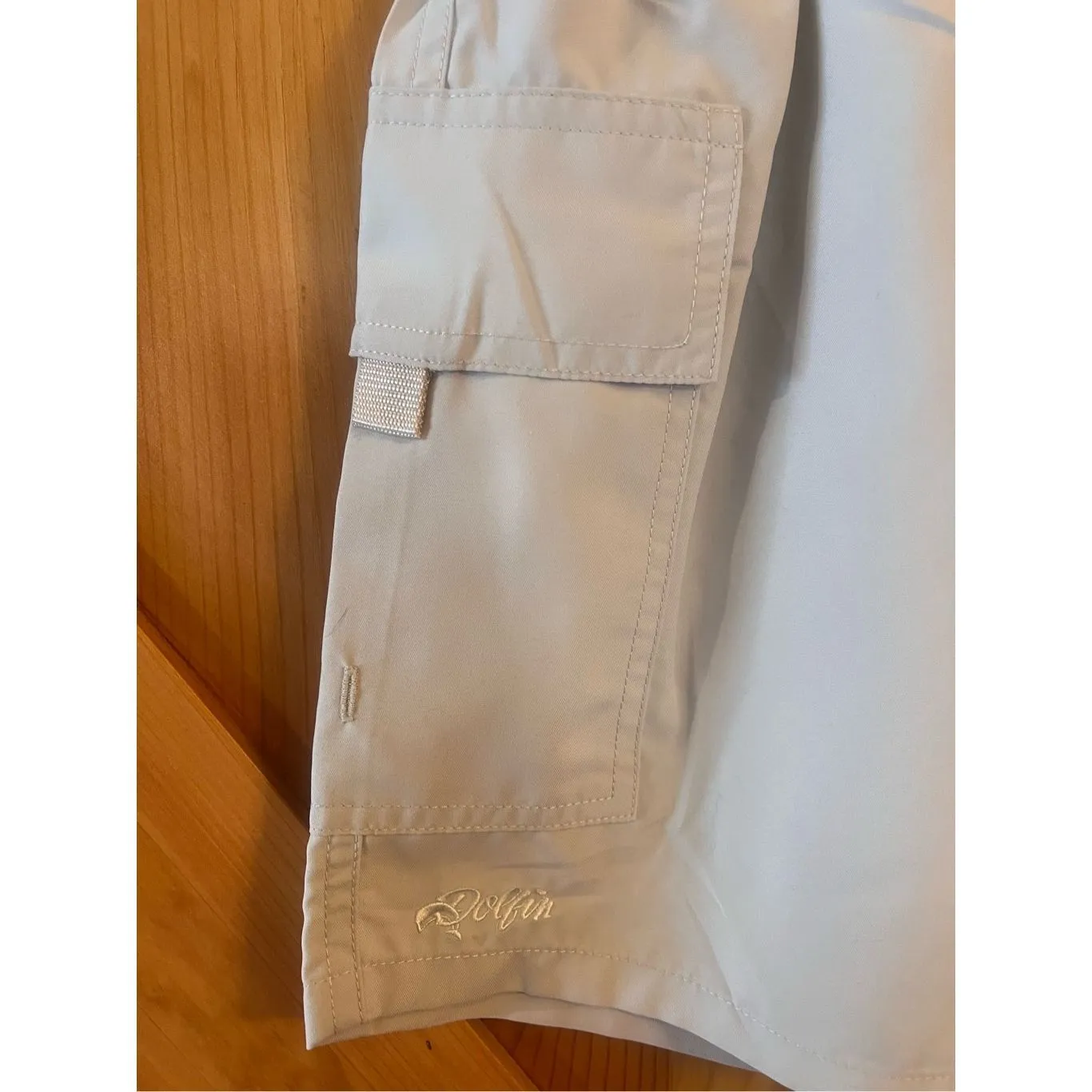 Dolfin khaki Shorts Size Medium Nwt unisex (6030) - Image 2