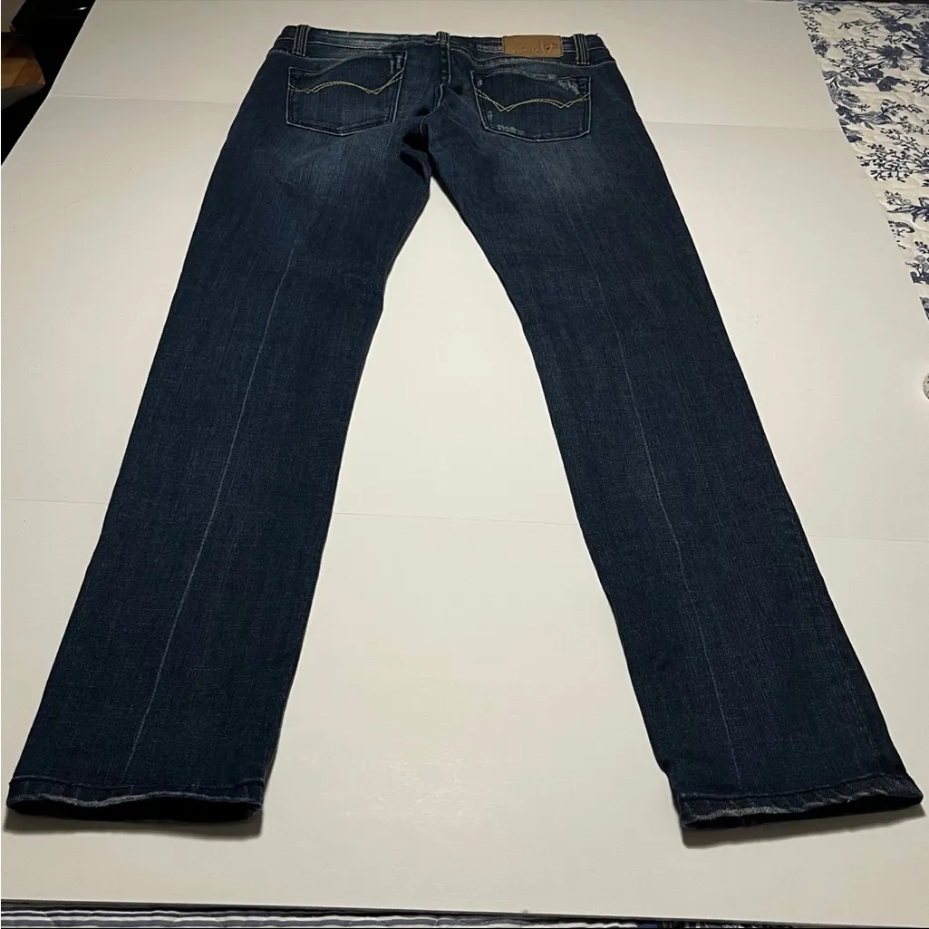 Cult of Individuality‎ Womens Size 29 x 30 Dark Wash Blue Denim Jeans *FLAWED - Image 10
