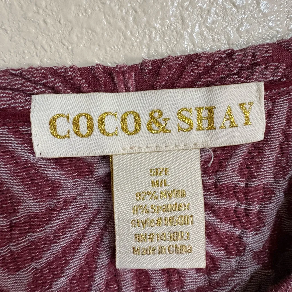 Elegant Maroon Crop Top Red Size undefined - Image 4