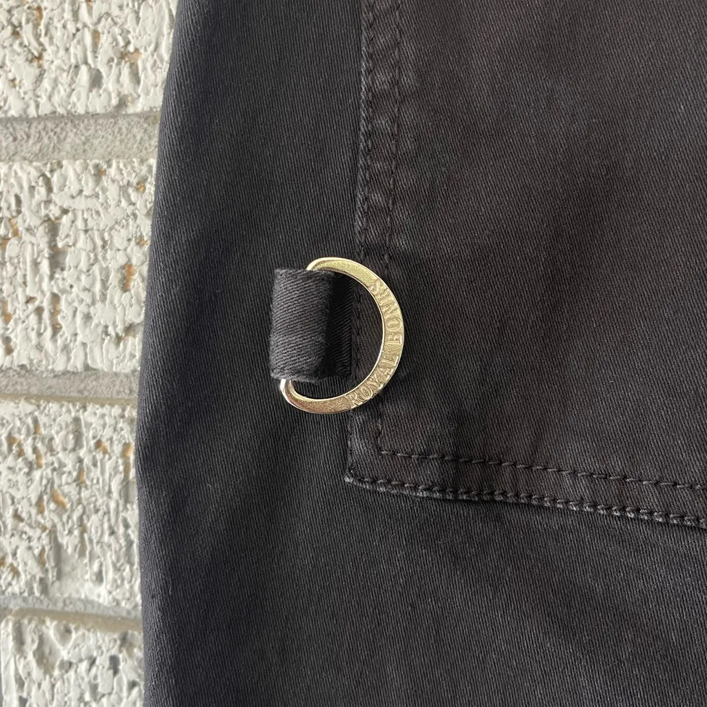 Royal Bones by Tripp NYC Cargo Pants Mesh Pockets Strappy Goth Size 13 - Image 7