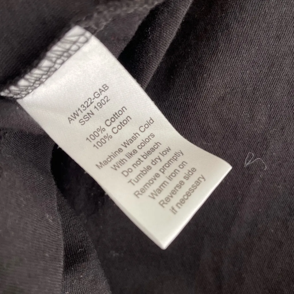 ATM CLASSIC JERSEY SLEEVELESS BOY TEE IN Black Size M - Image 5