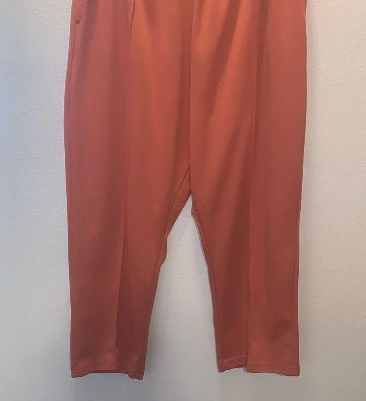 Sara Morgan 40A Orange Elastic Waist Pull On High Waist Pants - Image 3