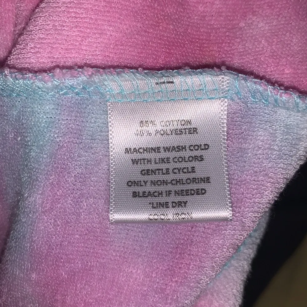 MV Sport Wallowa Lake Oregon Good Vibes Only Colorful Tie-Dye Hoodie Pullover Sweatshirt - Image 9