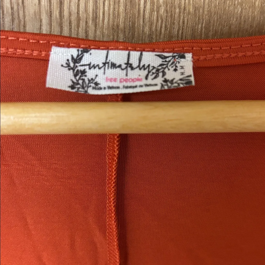 Intimately Free People “Wind Down” Orange Top - Image 3