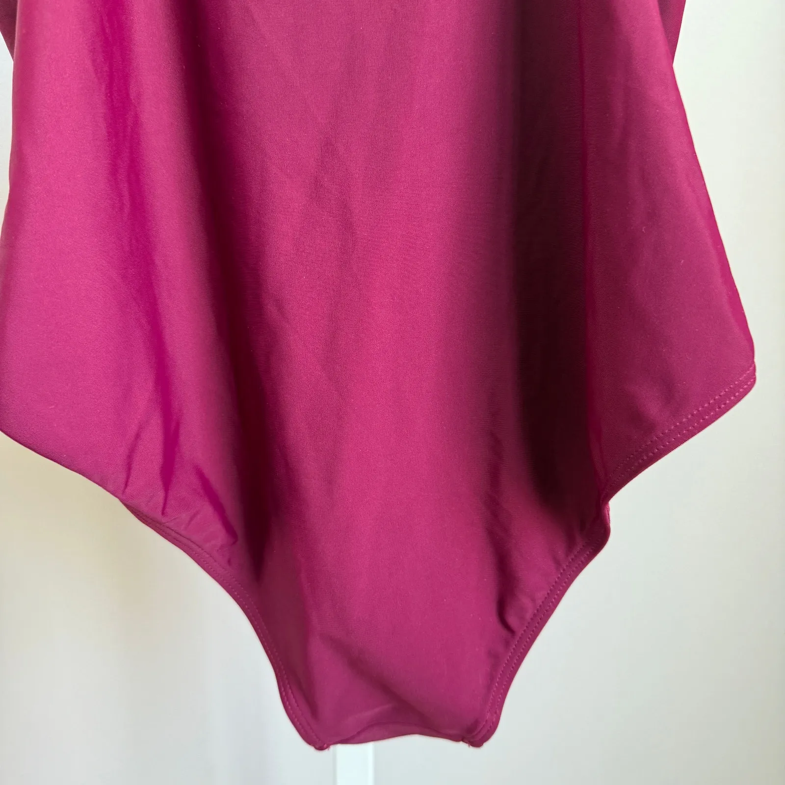 Tempt Me‎ Swimsuit sz M  burgundy one piece swimsuit NWT - Image 7