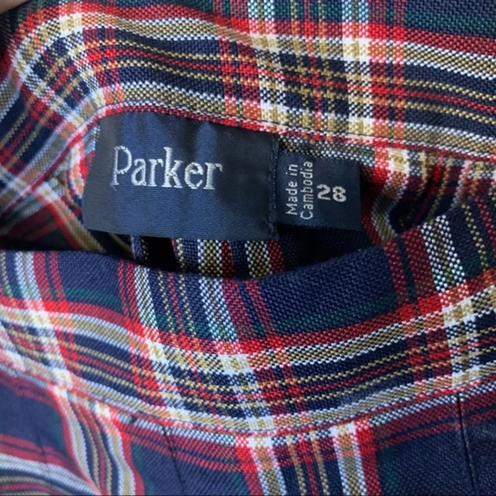 Parker Plaid Pleated Mini Skirt 28 - Image 5