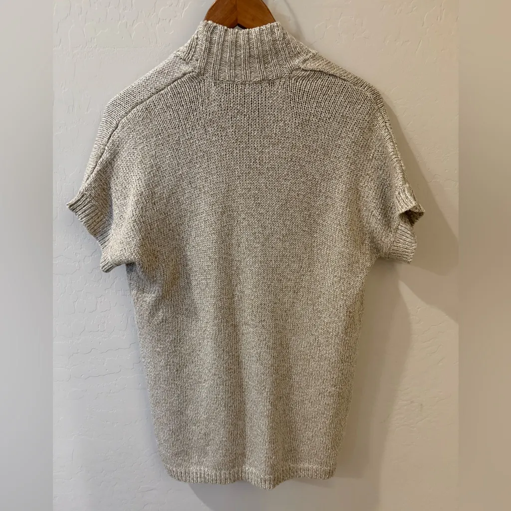 Chico's Cream Knit Open-Front Poncho Size 2 (Large) - Image 2