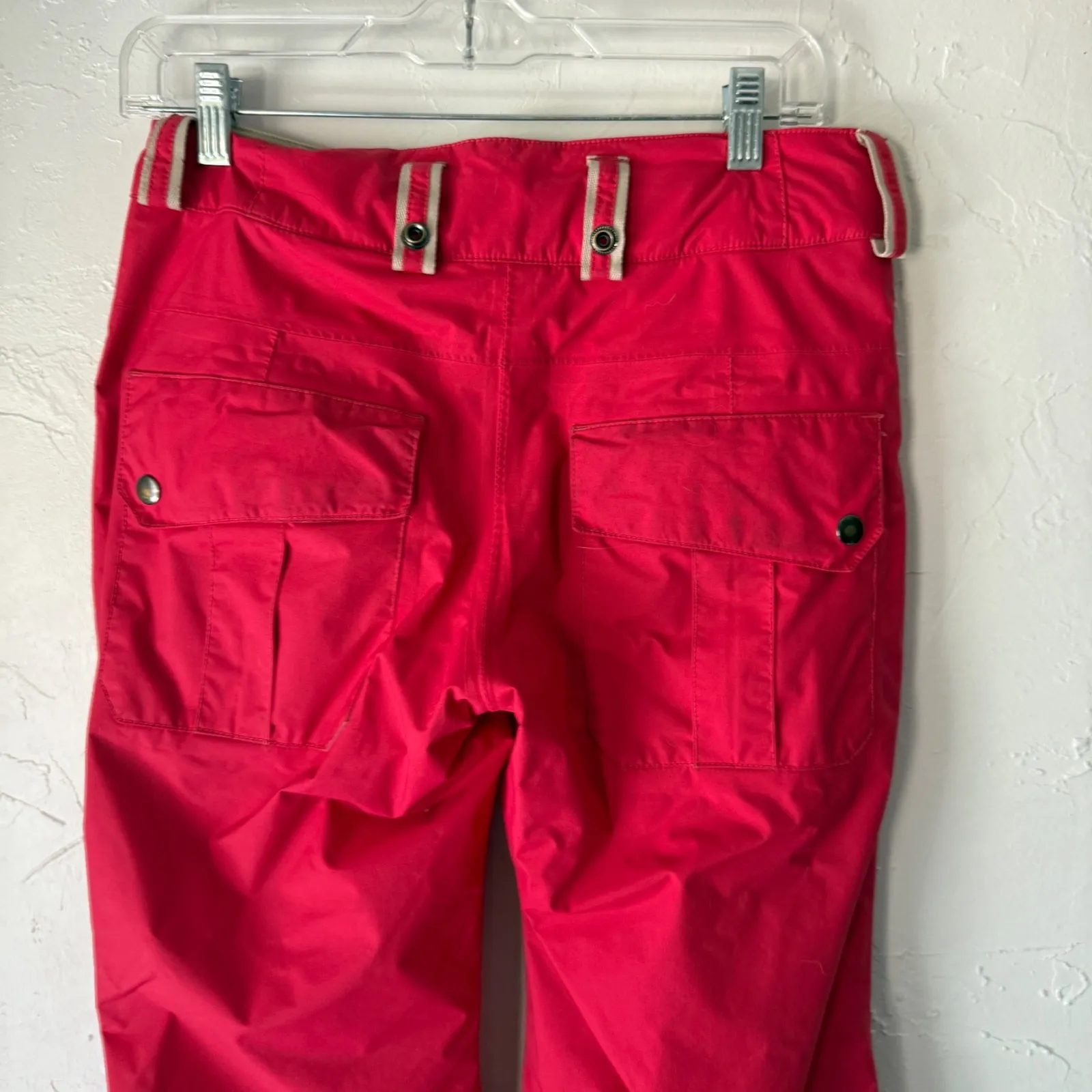 Bonfire‎ Snowboarding Pants Womens XS Classic Fit Red Ski Snow Winter - Image 7