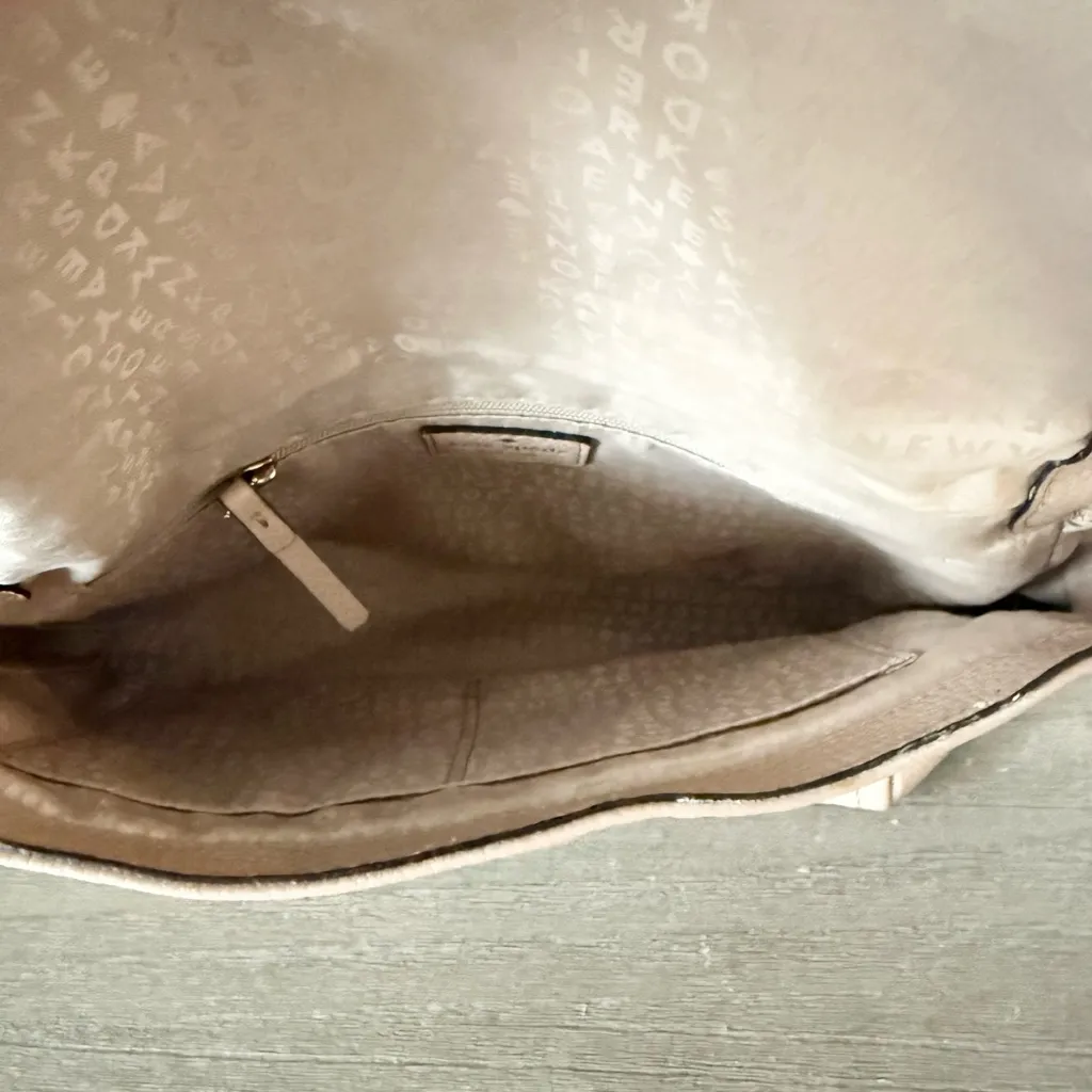 Kate Spade Highland Place Maria Crossbody/ Shoulder Bag in Beige - Image 5