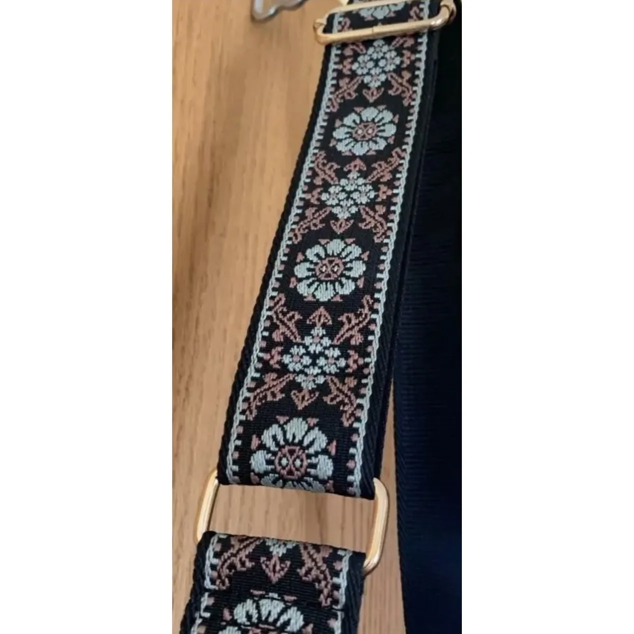 Caitina Vegan Leather Hobo‎ Trendy Crossbody Shoulder Bag w/ adjustable straps - Image 4