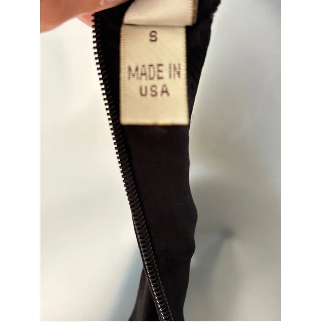 Rory Beca Black 100% Silk Halter Jumpsuit Sz S Minimalist Natural‎ Fibers Chic - Image 13