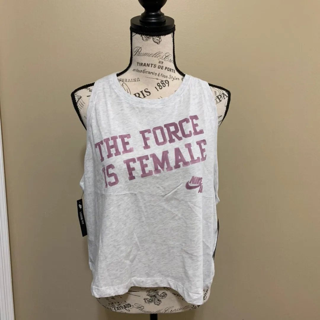 The Force Is Female Tank Top XL - Image 2