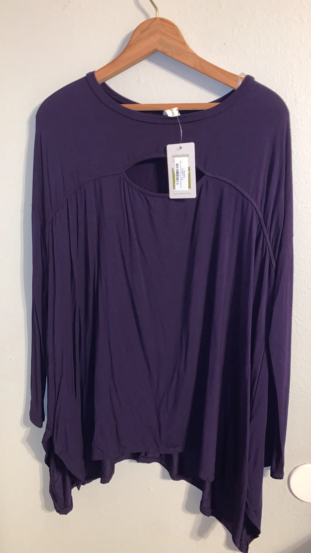 Purple Cut Out Top - Image 3