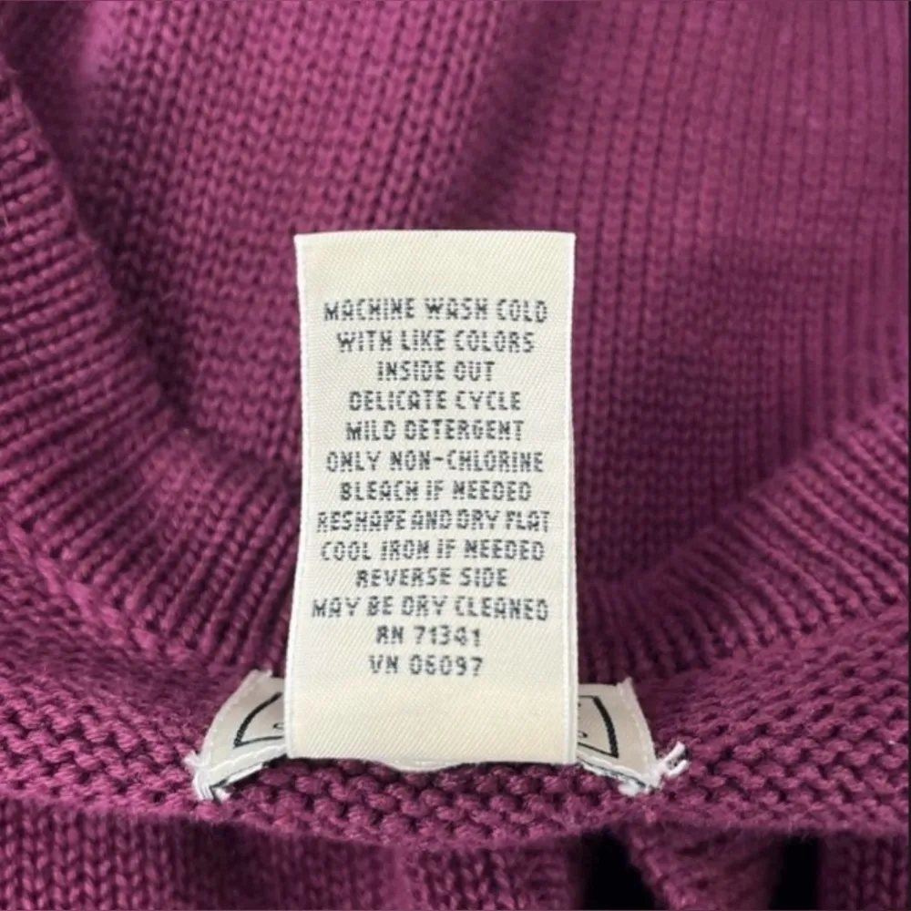 L.L. Bean | Long Sleeve V-Neck Button Down Warm & Cozy Cardigan | Unisex - XL - Image 10