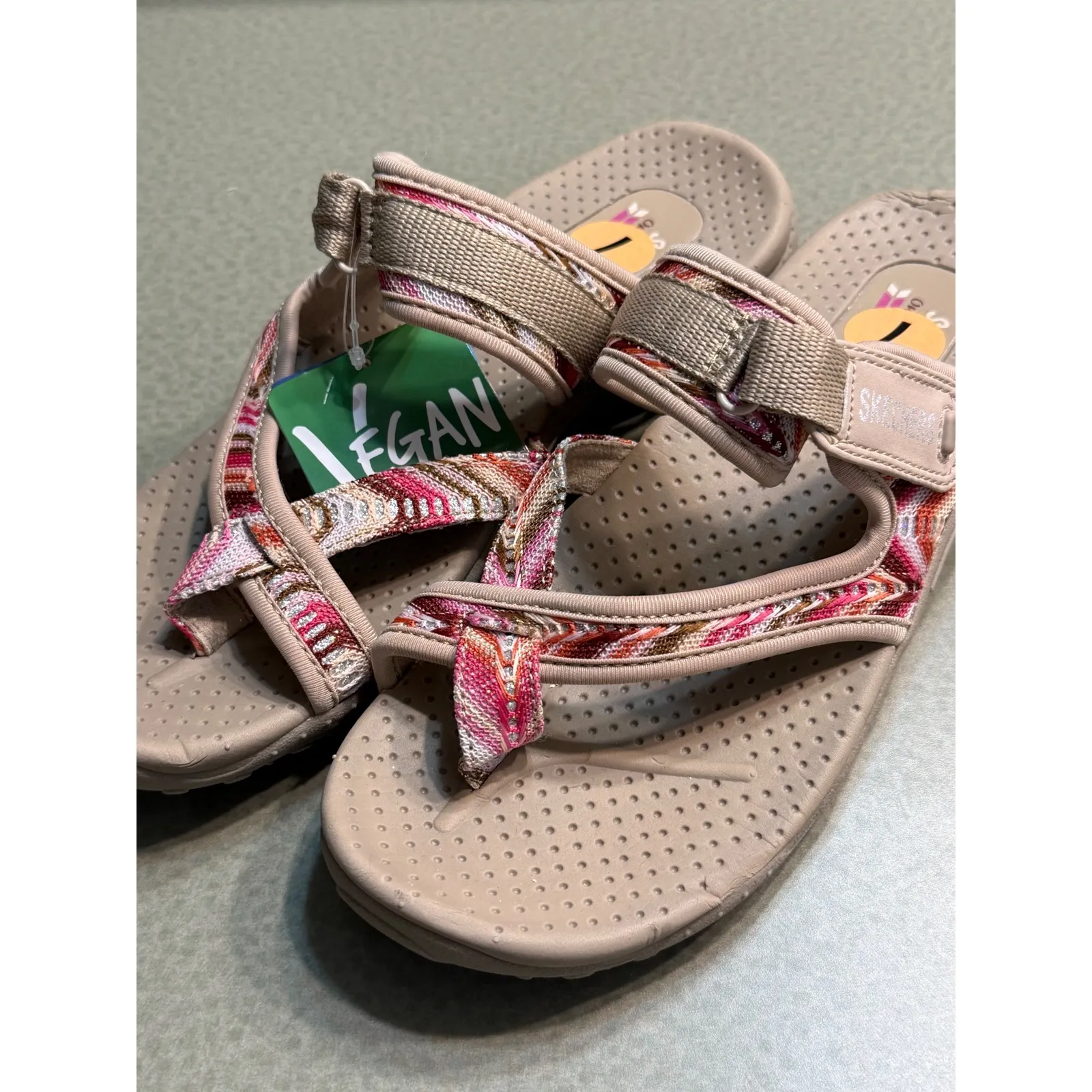 Skechers Reggae - Trailway sandals in a natural/tan Size 7 - Image 3