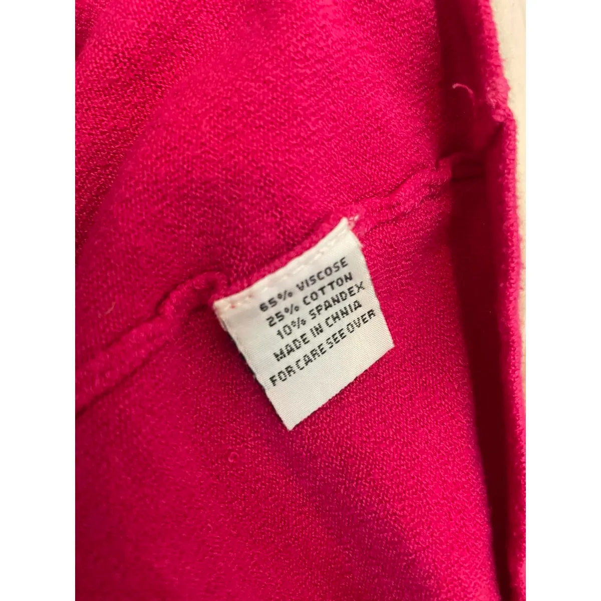 Hot Pink Floral Embroidered Cardigan Sweater Top - Image 5